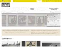 Tablet Screenshot of museoreinasofia.es